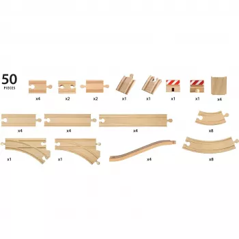 Brio World XXL Large Track sortiments, Railway