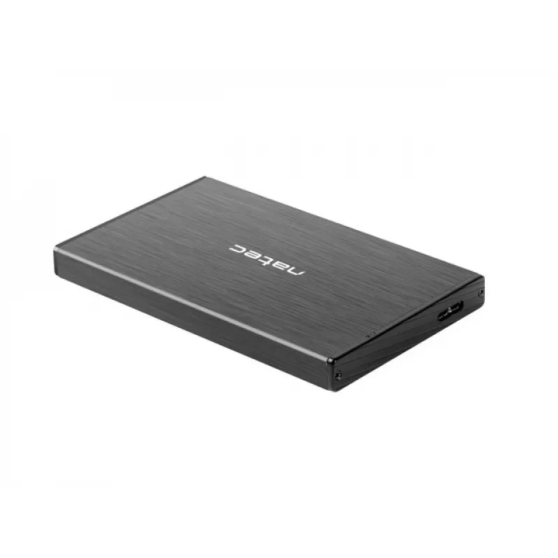 NATEC RHINO GO korpuss USB 3.0 2,5'' SATA HDD/SSD, melns alumīnijs