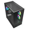 PC Case Sharkoon MK6 RGB Midi Tower balta