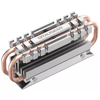 Dzesētājs/Radiators GRAUGEAR G-M2HS06 Alumīnijs Varš paredzēts M.2 NVMe SSD