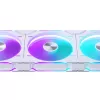 Phanteks D30-140 140mm balta PWM Case Fan 3-pack — 140x30 mm, 250–1800 RPM, FDB