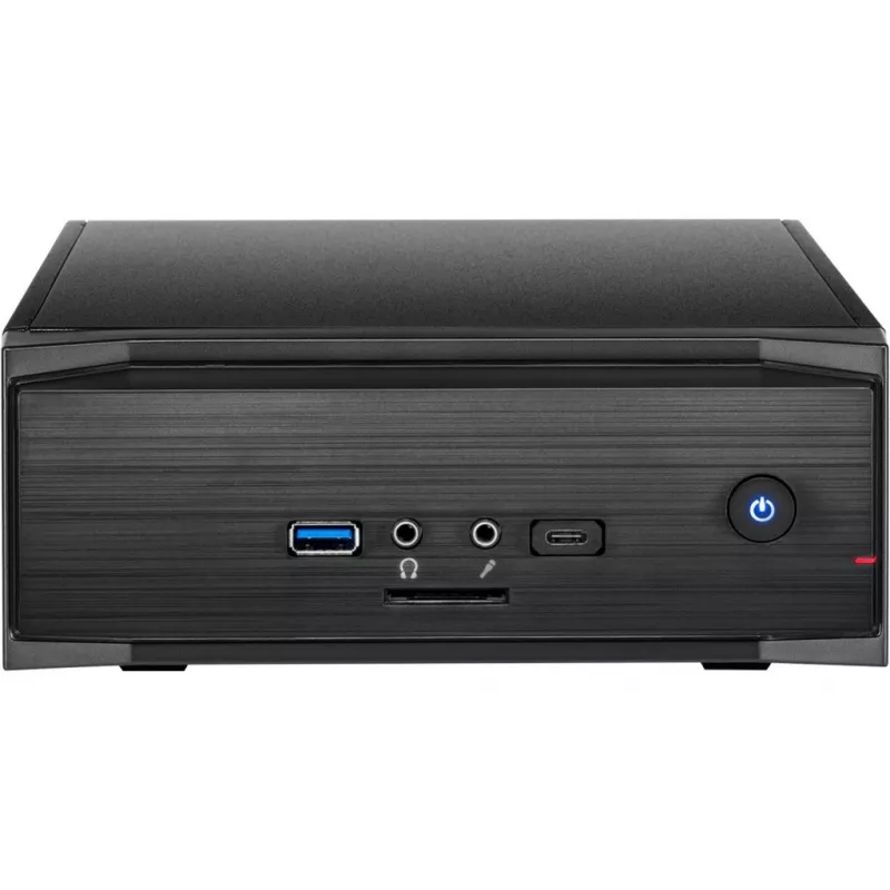 Inter-Tech MW-01 II korpuss Mini-ITX, USB 3.0 (A+C tips) melns, karšu lasītājs (88881244)