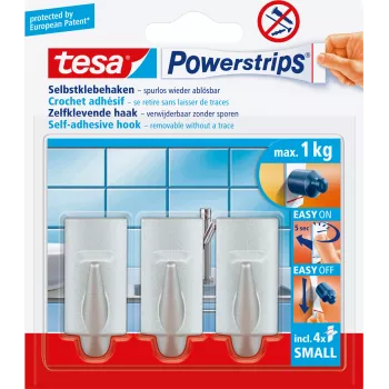 Universāls āķis TESA 57544-00010-03 Hroms Iekštelpām 3 gab.