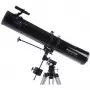 Celestron PowerSeeker 114EQ refraktors 45x melns