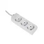 Hama 00030569 pārsprieguma aizsargs balts 3 maiņstrāvas kontaktligzdas 230 V 3 m