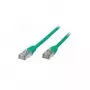 S/CONN 1m RJ45 tīkla kabelis zaļš Cat6 S/FTP (S-STP)