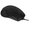 Activejet AMY-083 pele ar vadu USB (optiska; 1000 DPI; melna)