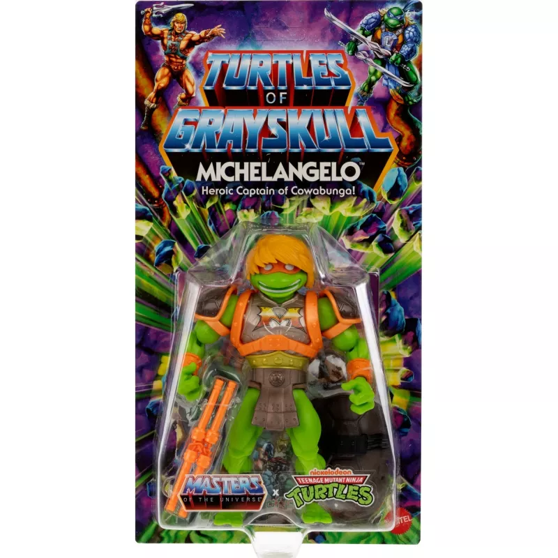Masters of the Universe Origins Turtles of Grayskull Michelangelo, spēļu figūriņa