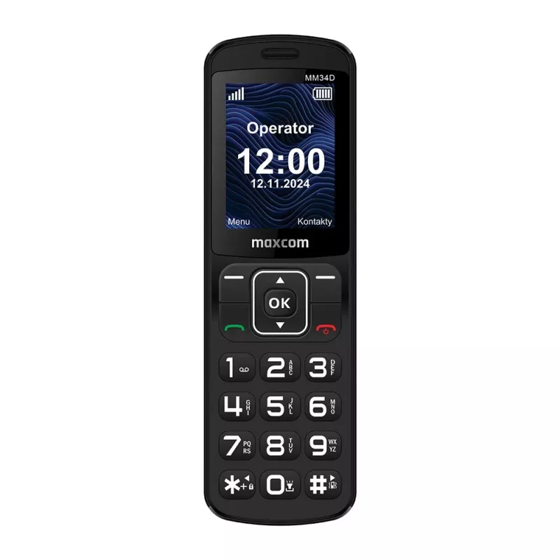 Mobilais tālrunis MAXCOM MM34D 4G, 6,0 collu displejs