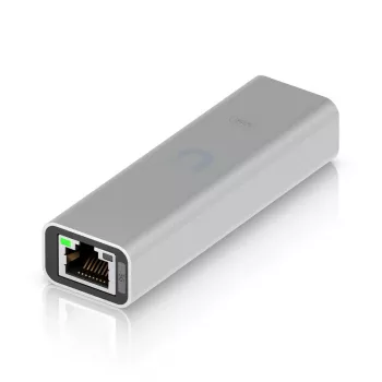 Ubiquiti Plug-and-play, Ethernet bezvadu 5GbE tīkla savienojums (UACC-ADAPTER-RJ45-USBC-5GE)