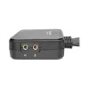 Eaton Tripp Lite sērijas 2-portu USB/HD kabeļa KVM slēdzis ar audio/video, kabeļiem un USB perifērijas koplietošanu - KVM-/audio-/USB slēdzis - 2 x KVM/audio/USB - 1 lokālais lietotājs - galddators