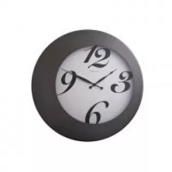 NeXtime pulkstenis 2947 Walter, Ø 45 cm, sienas, melns