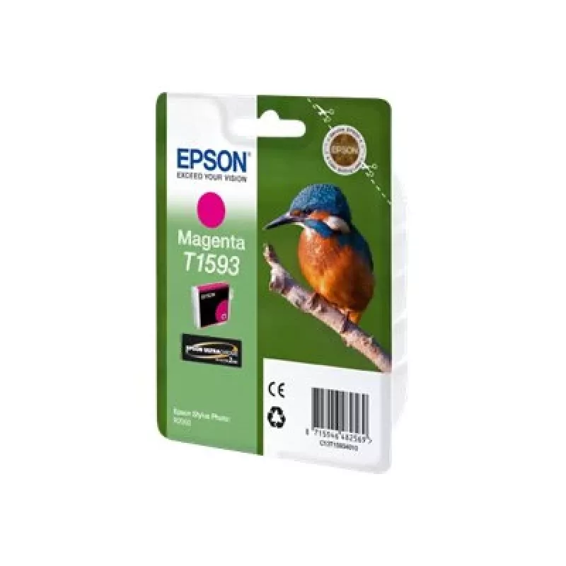 Epson T1593 fuksīna, fuksīna, pigmenta bāzes tinte, 17 ml, 1 gab., 1200 lappuses