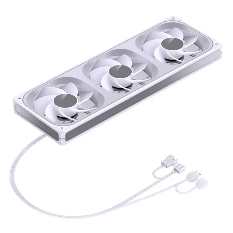 Dzesēšanas ventilators Jonsbo ZB-360 Reverse Blade PWM ARGB 360mm balts