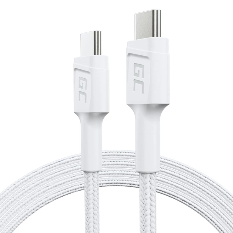 zaļa Cell KABGC30W USB kabelis USB 3.2 Gen 1 (3.1 Gen 1) 1,2 m USB C Balts