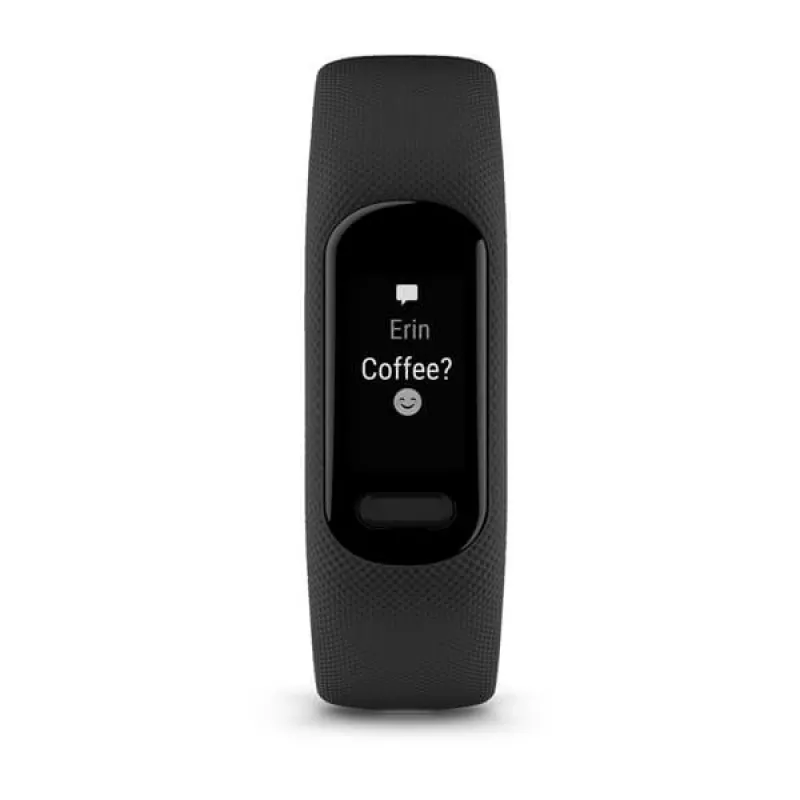 Garmin VIVOSMART 5 OLED Digital 88 x 154 pikseļi Skārienekrāns Melns GPS (satelīts)