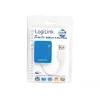 LogiLink USB 2.0 4 portu centrmezgls - Zils - Windows 98SE/ME/200/XP/Vista/2003/7 (UA0136)