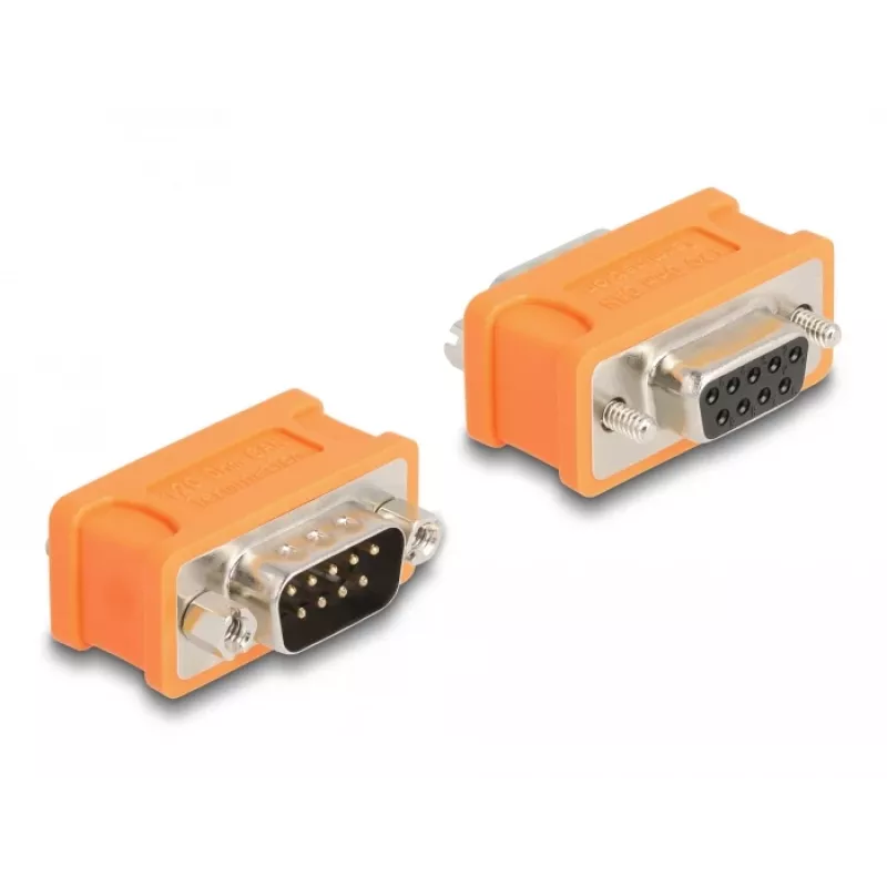 DeLOCK D-Sub 9 CAN kopnes adapteris 120 omu rezistors Oranžs