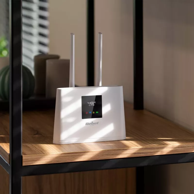 Rebel Comp Router RB-0702 4G LTE — mobilais/LTE maršrutētājs, SIM atbalsts