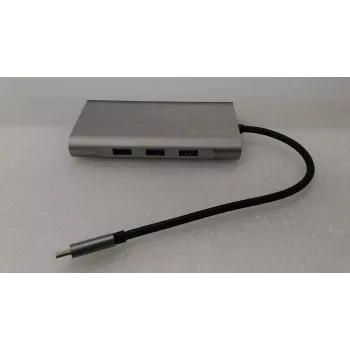 Dokstacija RAIDSONIC IB-DK4040-CPD USB Type-C ar divām video saskarnēm