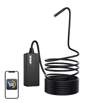 Inspekcijas kamera Ancel W655 WiFi — bezvadu boroskops vizuālai pārbaudei (modelis W655)