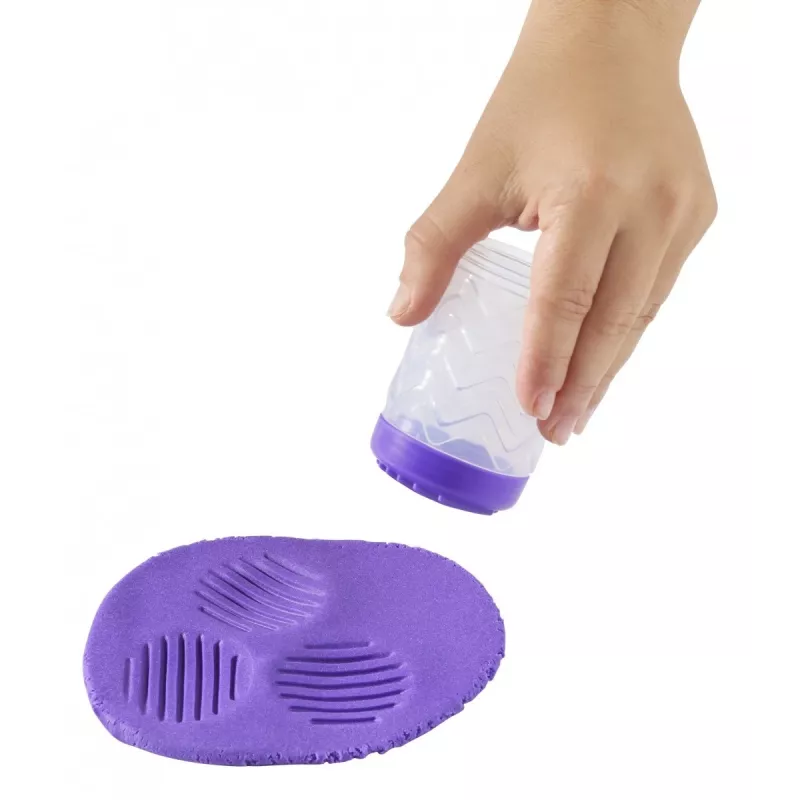 Plastmasas masa Wonder Factory Never Dry Dough, purpura zilganzaļa