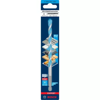 Urbja uzgalis Bosch Expert HEX-9 Multi Construction 8 mm