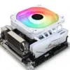 Thermalright AXP120 X67 ARGB zema profila CPU dzesētājs - 120 mm, balts (AXP120 X67 Balts ARGB)