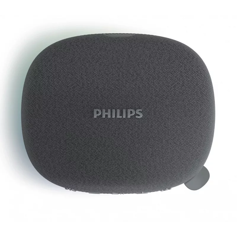 Philips TAS2307BK/00 Bluetooth skaļrunis ar iebūvētām gaismām, bezvadu audio atskaņošana