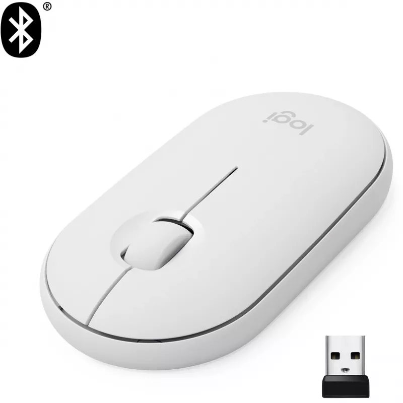 Pele USB optiskā bezvadu M350/BALTA 910-005716 Logitech