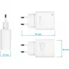 Alcasa PCA-W003W lādētājs mobilajām ierīcēm balts (PCA-W003W)