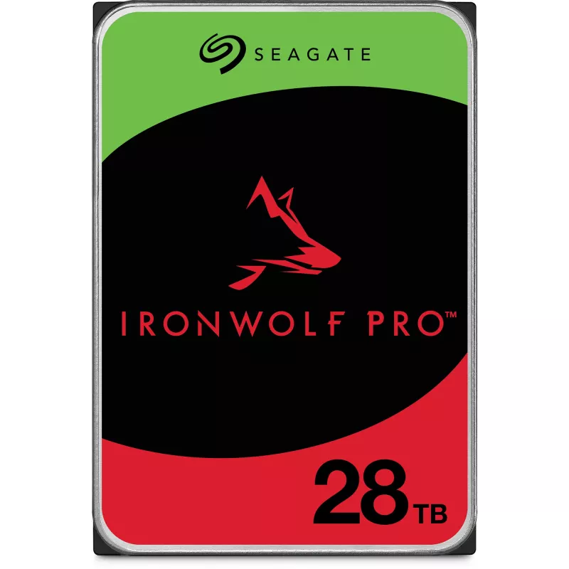 Seagate IronWolf Pro ST28000NT000 iekšējais cietais disks 28 TB 7200 RPM 512 MB 3.5 collu Serial ATA III