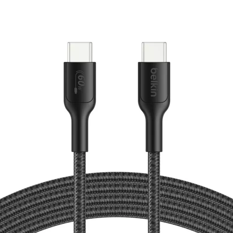 Belkin USB-C/USB-C spēļu kabelis 2m pīts Switch 2 ENA008hq2MBK (ENA008HQ2MBK)