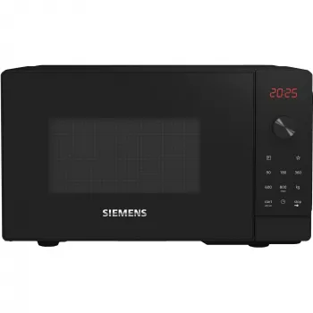 Siemens iQ300 FF023LMB2 mikroviļņu krāsns Melna Solo mikroviļņu krāsns Darba virsmas 20 L 800 W