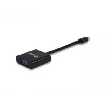 Equip Mini DisplayPort uz HD15 VGA adapteris, 0,17 m, Mini DisplayPort, VGA, vīrišķais, sievišķais, 1920 x 1080 pikseļi