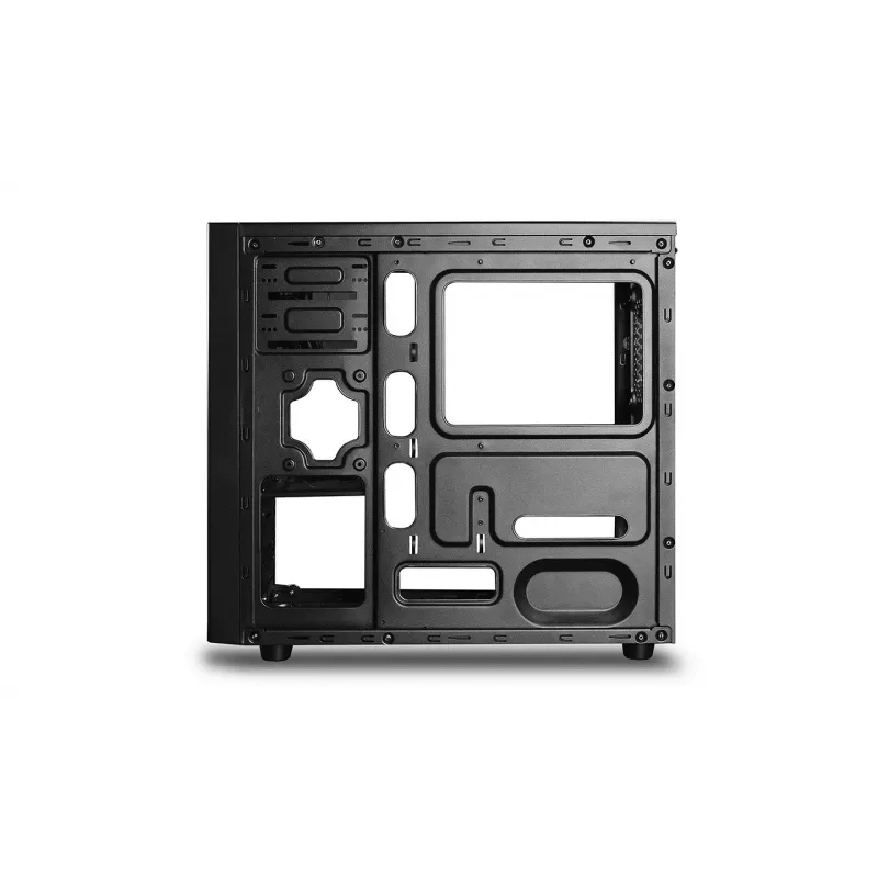 PC korpuss DeepCool Matrexx 30 Mini Tower — Micro ATX, rūdīts stikls, 3x3.5 collu / 2x2.5 collu sloti, GPU līdz 25 cm