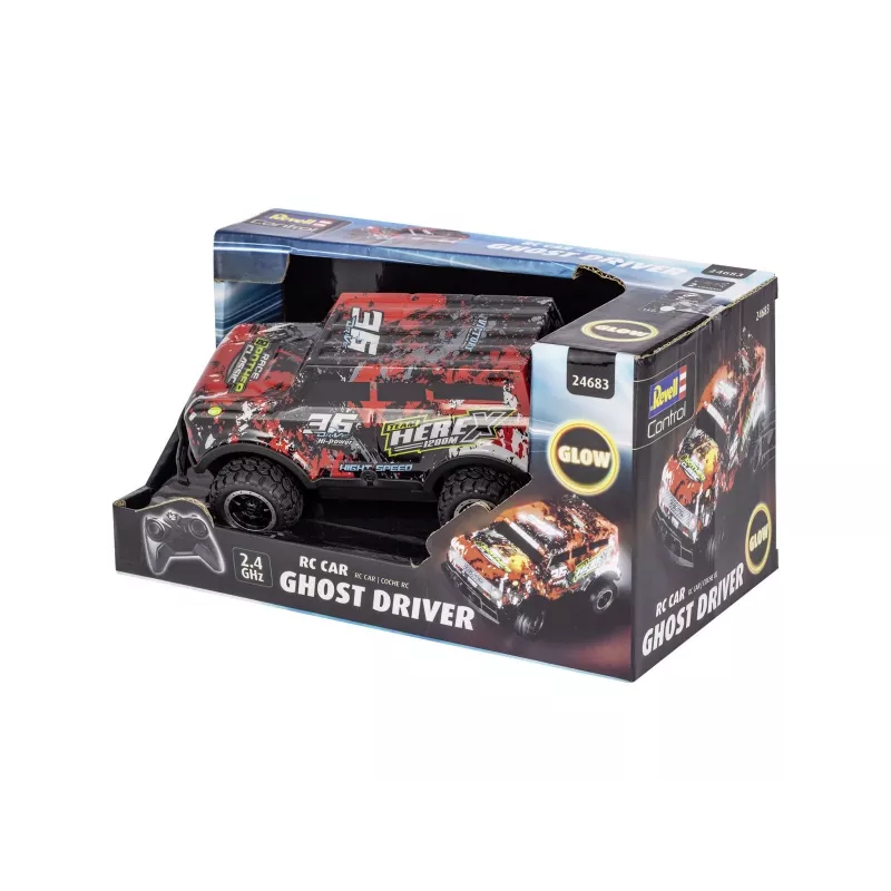 REVELL RC auto Ghost Driver sarkans 24683