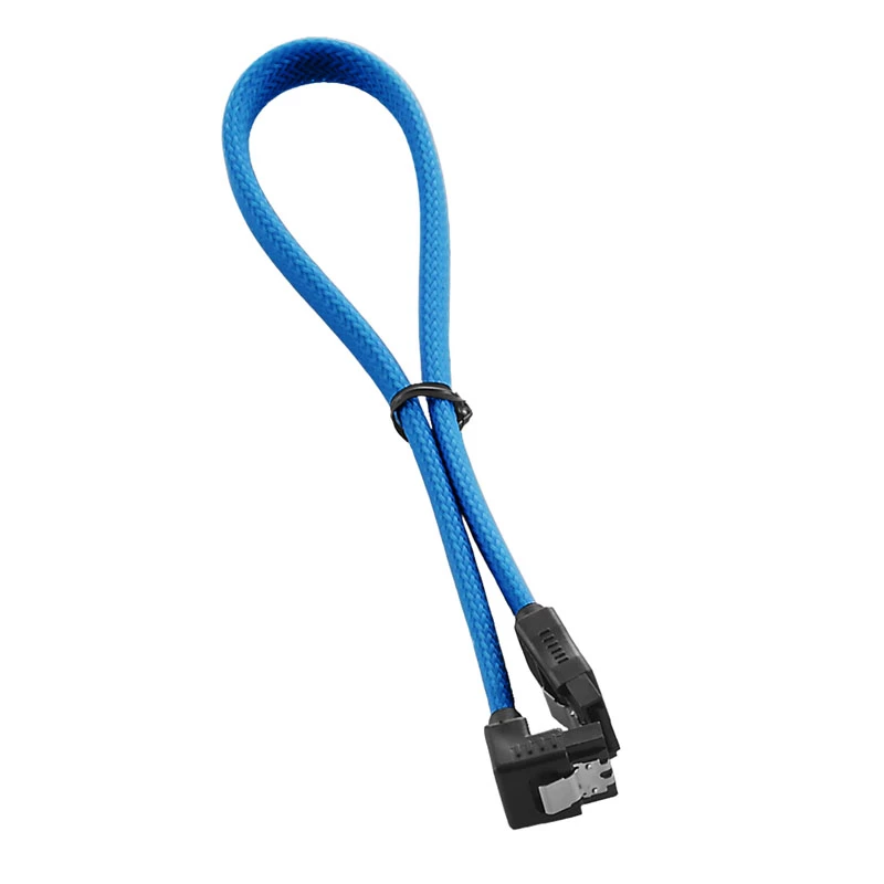 ModMesh taisna leņķa SATA 3 kabelis 30cm - gaiši zils - kabelis - digitālais/datu (CM-CAB-RSAT-N30KLB-R)