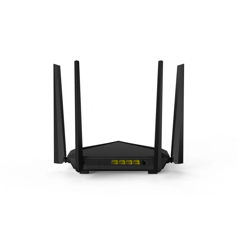 Tenda AC10 bezvadu maršrutētājs Gigabit Ethernet Divjoslu (2.4 GHz / 5 GHz) Melns