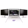 Qoltec GDPR privātuma filtrs 23 | 16:9 | Acu kopšana | Panorāmas