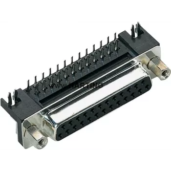 Harting D-SUB tapas savienotājs 90 ° Polu skaits: 25 Lodēšana 09 68 363 5812 1 gab. (09 68 363 5812)