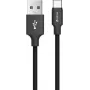 USB Micro kabelis Devia Pheez sērija 5V 2.4A 1m sarkans