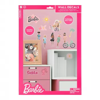 Paladone Barbie Personalizējamās sienas uzlīmes
