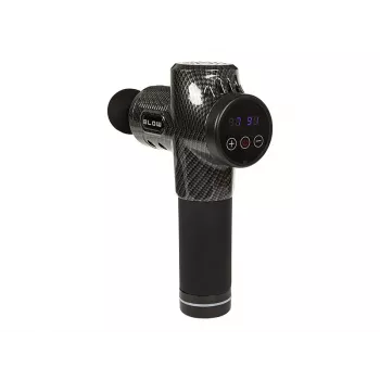 Rokas perkusijas masāžas pistole BLOW Wave 4000 modelis 44-340# — 32 intensitātes līmeņi, 2200 mAh baterija, USB-C