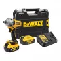 Triecienskrūvgriezis DeWALT DCF891P2T-QW, bezsuku, 18V 5.0Ah, 1/2 collas patrona, 812 Nm griezes moments, 2000 apgr./min, 2 baterijas, lādētājs, futrālis