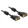 DVI kabelis DeLOCK 83190 2 m DVI-D Melns