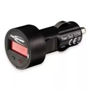 Ansmann PowerCheck12/24V, akumulatora sprieguma testeris transportlīdzekļiem 12V/24V (1900-0019)