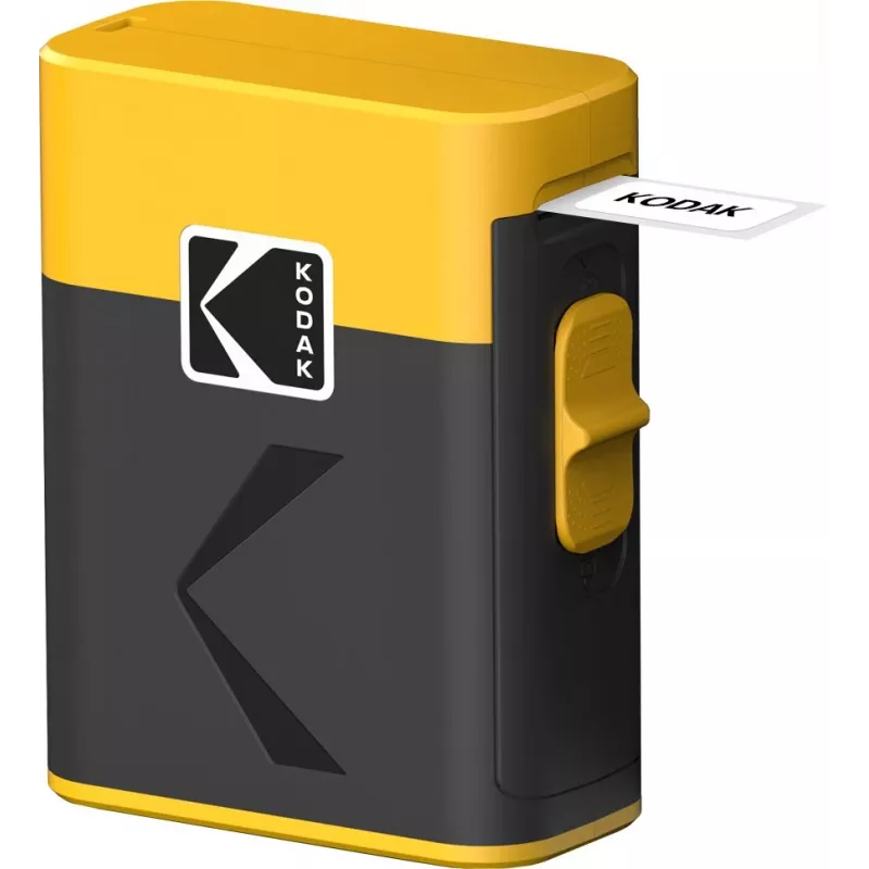 Etiķešu printera kasetes komplekts Kodak M50 Label Era, dzeltenā uzpildes kasete M50Y ar 13 etiķešu ruļļiem