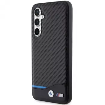 BMW | BMHCS23FE22NBCK | Aizmugures vāciņš | Samsung | Galaxy S23 FE | Ādas ogleklis | Melns