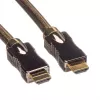 Roline - komutācijas kabelis - RJ-45 (vīr.) uz RJ-45 (vīr.) - 30 m - STP - CAT 5e - gaiši pelēks